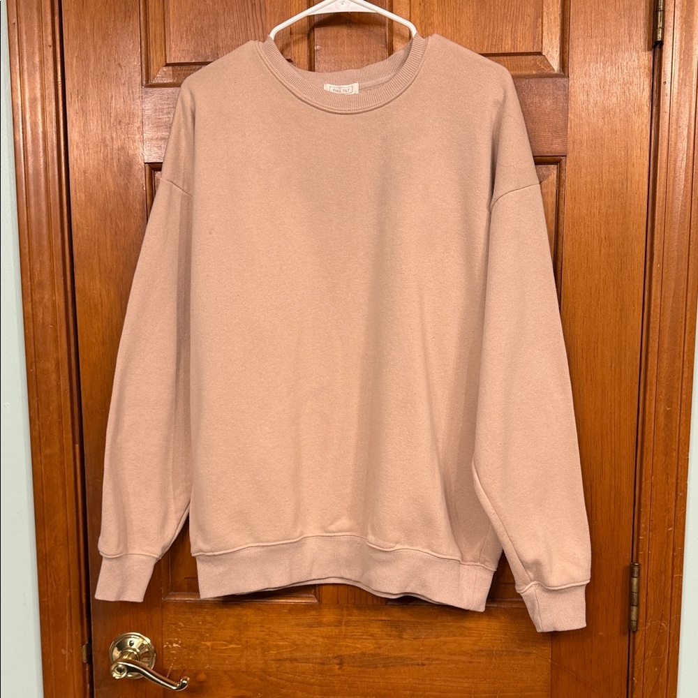 Full Tilt Tan Crewneck Sweatshirt